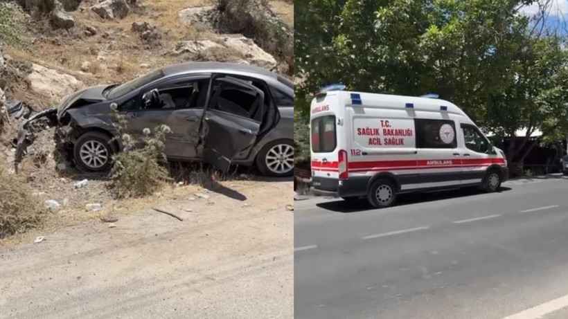 Mardin'de İki Araç Çarpıştı: 4 Yaralı