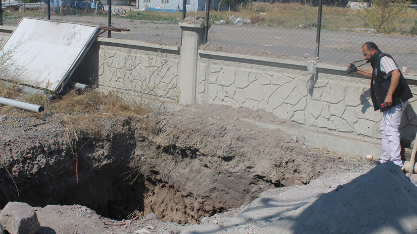 Kayseri Melikgazi’de Foseptik Çukurunda İş Kazası