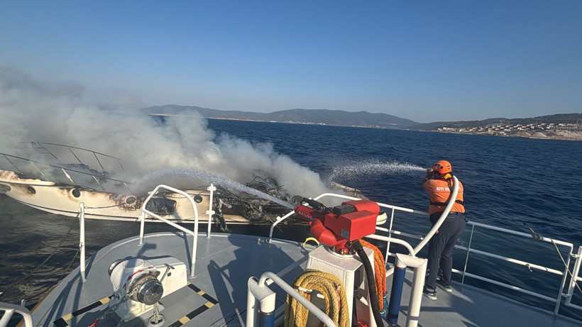 Bodrum Açıklarında Korku Dolu Anlar