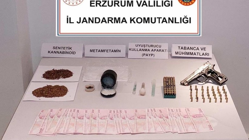 Erzurum'da Uyuşturucu Operasyonu: 2 Tutuklama