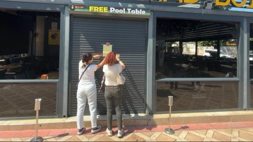 Marmaris Belediyesi'nden Kadına Şiddet Uygulanan Mekana Mühür