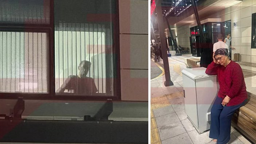 Murat Çalık’ın Annesi Hasta Oğlu İçin Yine Nöbette! Koğuş Penceresinde Yürek Burkan Fotoğraf