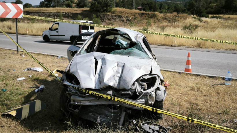 Amasya’da Feci Kaza! 1 Çocuk Öldü, 4 Kişi Yaralandı