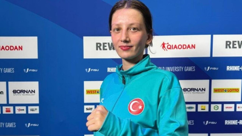 Milli Tekvandocu Şevval Çakal'dan Altın Madalya