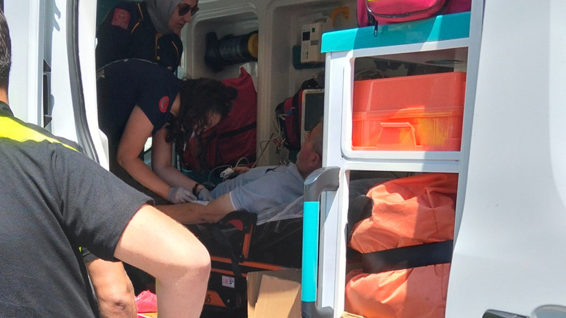 Samsun Bafra’da Motosiklet Kazası: 1 Yaralı