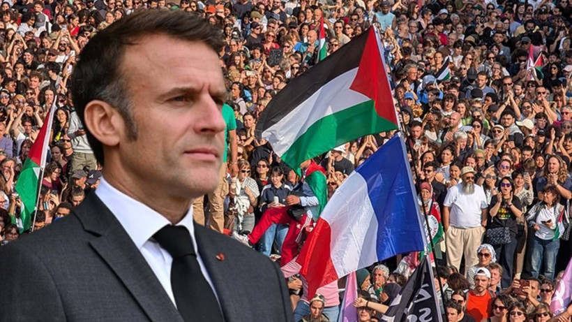 Macron Tarih Vererek Duyurdu! Fransa'dan 'Filistin'i Tanıma' Kararı