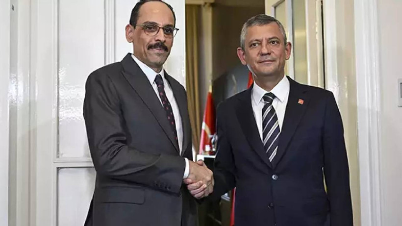 Özgür Özel ve MİT Başkanı Kalın'dan 'Terörsüz Türkiye' Görüşmesi