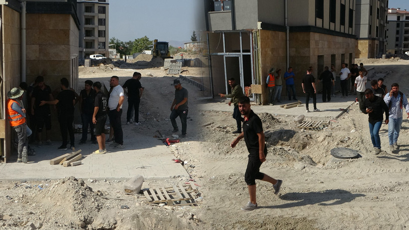 Şantiyede Ortalık Savaş Alanına Döndü! İşçiler Birbirine Girdi: Çok Sayıda Yaralı Var