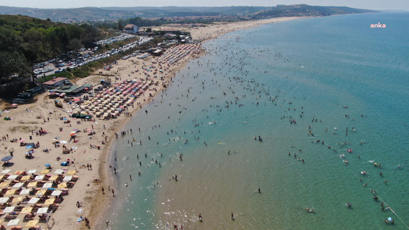 İstanbul Şile'de Deniz Yasağı