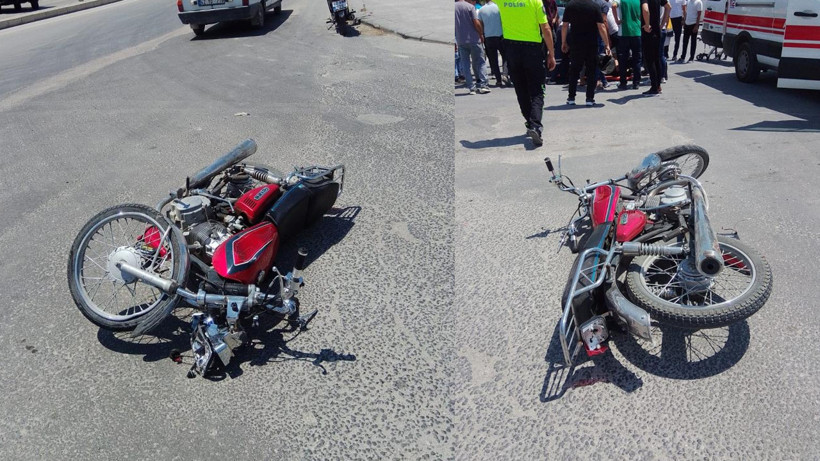 Konya’da Motosiklet ile Kamyonet Çarpıştı: 1 Kişi Yaralı