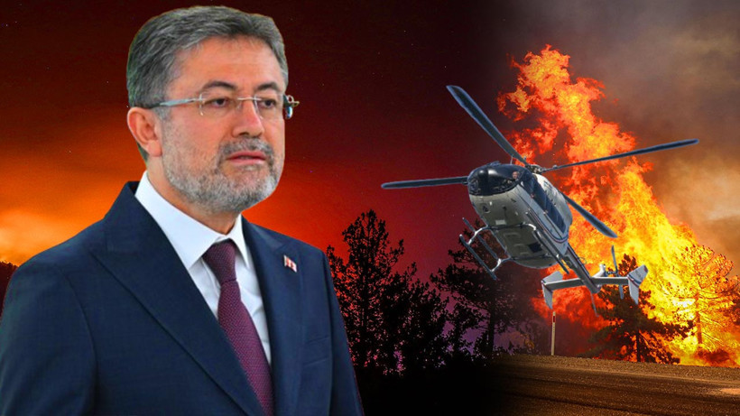 Envanterde Var, Sahada Yok: Ormanlar Yandı, Gece Helikopterler Uçmadı! Bakan'dan ‘Gerekçe Yoktu’ Savunması