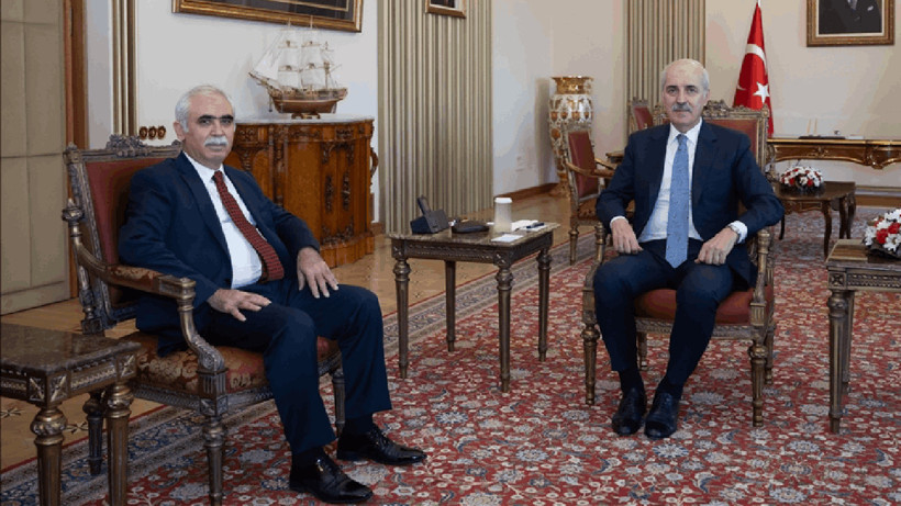 AYM Başkanı'ndan Meclis Başkanı Kurtulmuş'a Ziyaret