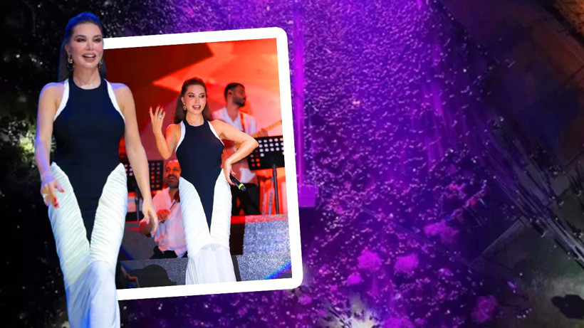 Ebru Yaşar Kıbrıs’ı Salladı! Sesi ve Güzelliğiyle Mest Etti