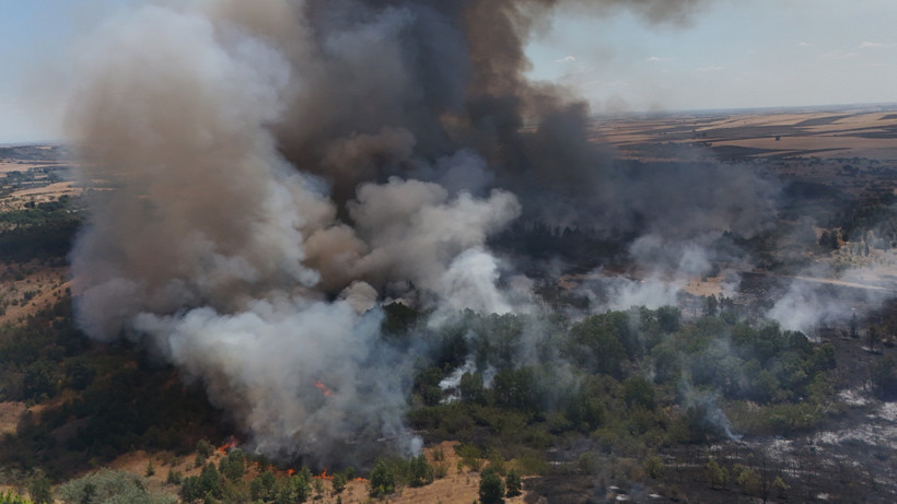 Kırklareli'deki Yangın Kontrol Altında, Kapanan Yollar Trafiğe Açıldı