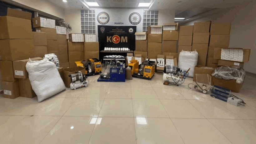 Manisa'da Kaçak Tütün Operasyonu