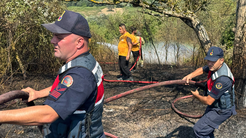 Bartın’da Anızda ‘Ateş’ Alarmı! Yangın Büyümeden Söndürüldü