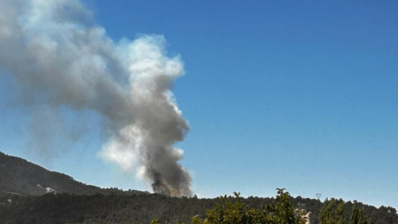 Bir Orman Yangını da Denizli Honaz'da
