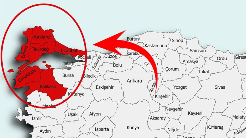 İstanbul, Çanakkale, Edirne, Bursa ve Balıkesir’de Etkisini Bir Anda Gösterecek! Taş Üstünde Taş Kalmayacak, Bugün Başlıyor Hazırlıklı Olun
