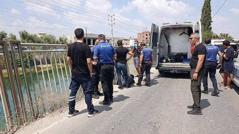 Adana'da Sulama Kanalında Ceset Bulundu