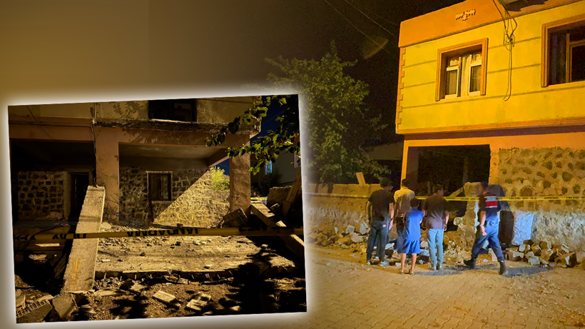 Diyarbakır’da Balkon Faciası! İkisi Bebek 5 Kişi Metrelerce Yüksekten Betona Düştü