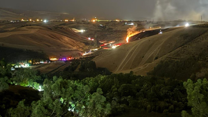 Ankara'da Orman Yangını! Eymir Gölü Etrafında Alevler Yükseldi