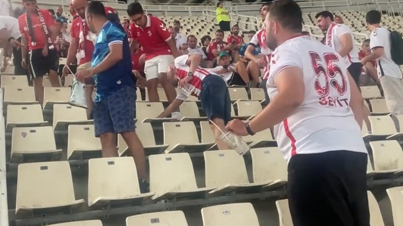 Samsunspor Taraftarına Yunan Basınından Övgü: 'Örnek Bir Davranış'