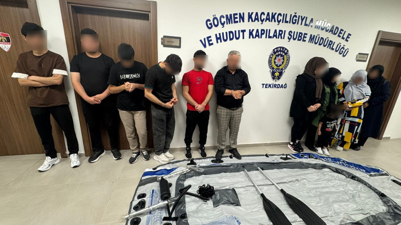 Tekirdağ’da Göçmen Kaçakçılığı Operasyonu