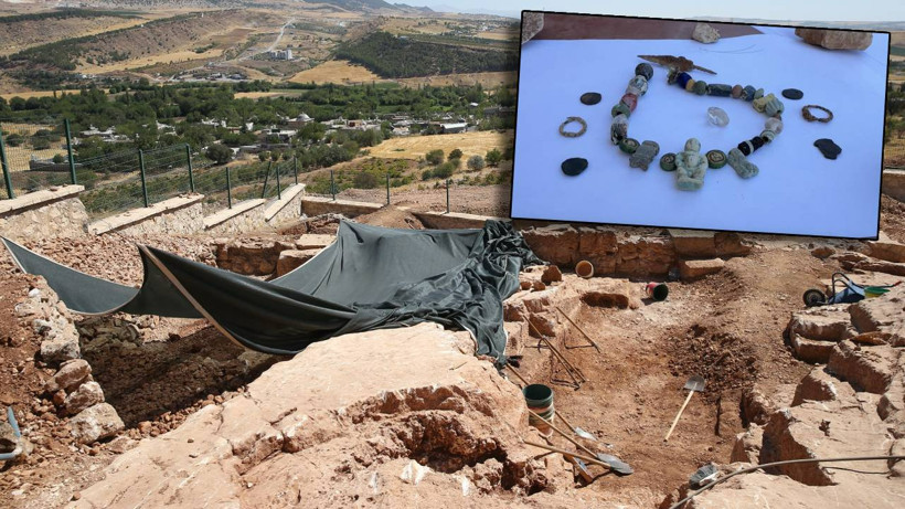 Anadolu'da Bir İlk! Perre Antik Kenti’nde Heyecan Verici Keşif: Mezardan Mısır Tanrısı Figürü Çıkarıldı