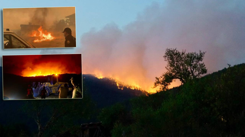 Ateş Çemberi Büyüyor! Yangın Karabük’ten Kastamonu’ya Sıçradı, Köyler Bir Bir Tahliye Ediliyor