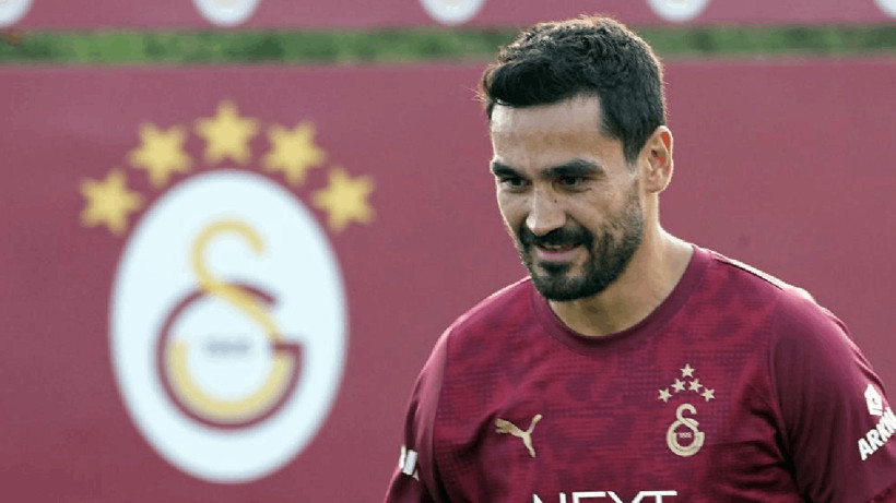 İlkay Gündoğan Galatasaray Formasıyla İlk Kez Antrenmanda