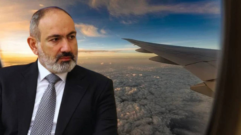Tarihte Bir İlk! Paşinyan'ın Uçağı Azerbaycan'dan Geçti