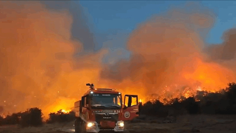 Balıkesir'deki Yangın Kontrol Altında