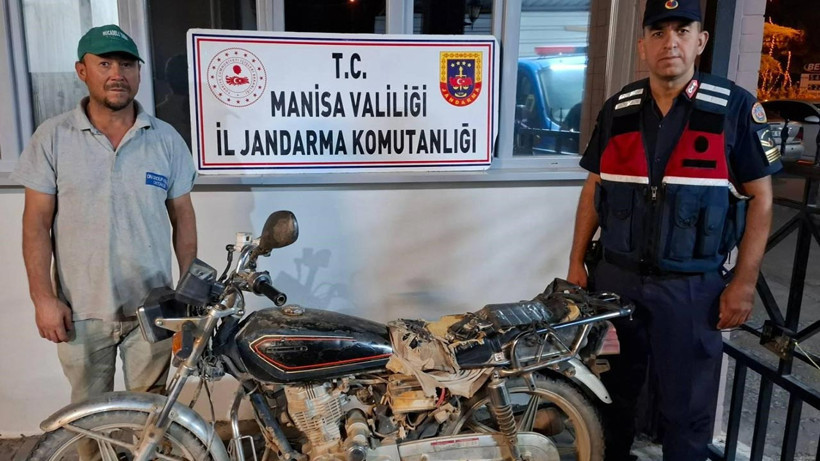 5 Yıl Önce Çalınan Motosiklet Bulundu