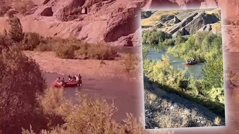 Elazığ’da Nefes Kesen Olay! 4 Kişi Adacıkta Kapana Kısıldı, Yardımlarına İtfaiye Koştu