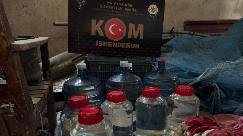 Hatay'da Sahte İçki ve Kaçak Sigara Operasyonu! 4 Şüpheli Yakalandı