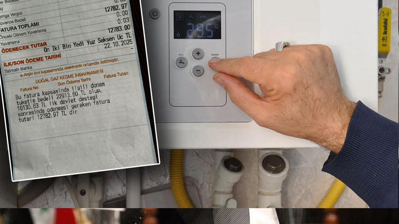 İki Kişilik Aileye Dev Doğal Gaz Faturası! Neye Uğradıklarını Şaşırdılar