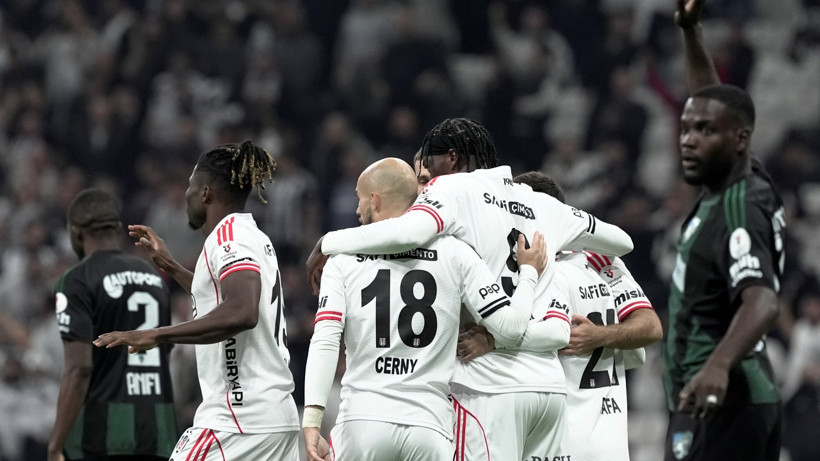 Beşiktaş 3 Puanı 3 Golle Kaptı