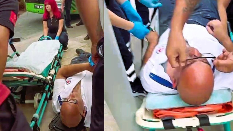 Mesaiye Gelince Fenalaştı! Otobüs Şoförü Yere Yığıldı