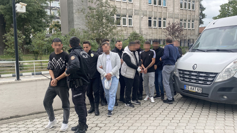 Samsun'da Uyuşturucu Çetesine Darbe: 8 Şüpheli Yakalandı