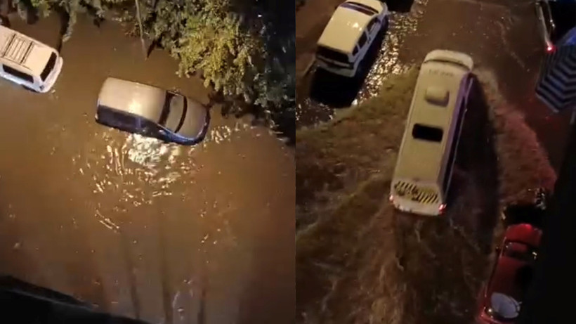 İstanbul’u Sağanak Vurdu! Maltepe ve Üsküdar Sular Altında