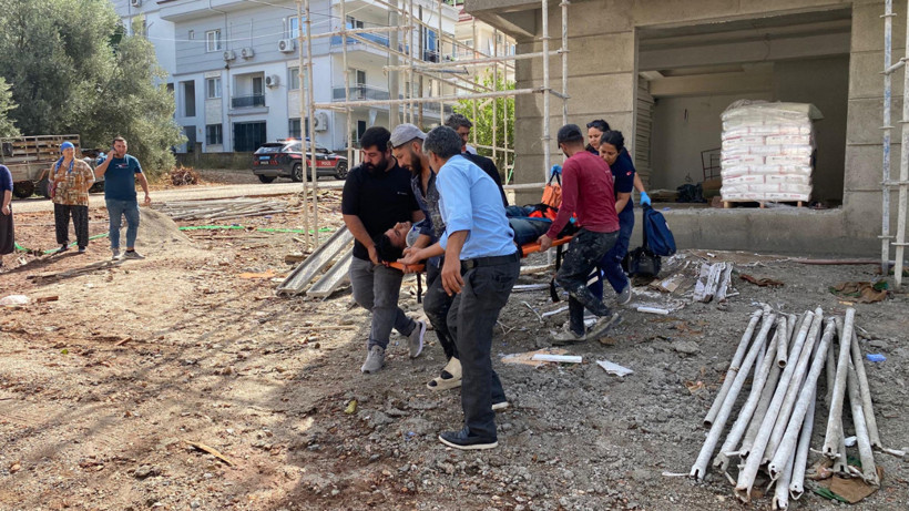 Muğla'da İş Kazası! İnşaat İşçisi Asansör Boşluğuna Düştü