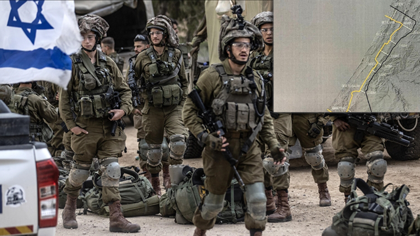 Trump Harita Eşliğinde Duyurdu: İşte İsrail'in Gazze'den İlk Çekilme Hattı