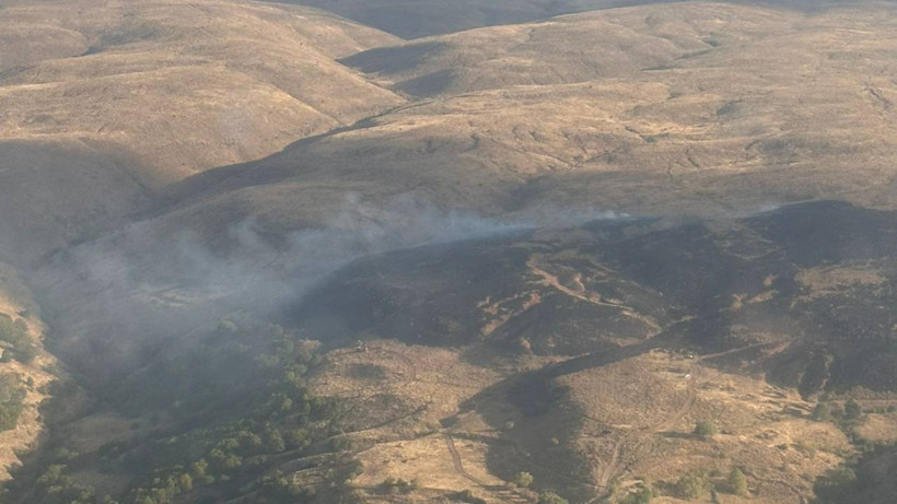 Elazığ’da Kırsal Yangın Yeniden Alevlendi! Ekipler Seferber Oldu