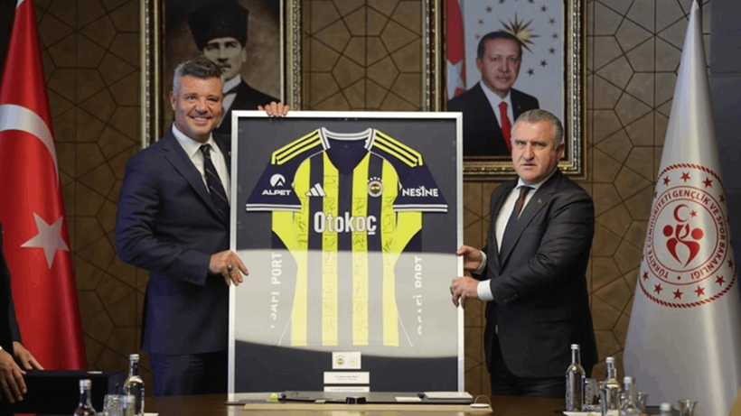 Fenerbahçe Başkanı Sadettin Saran'dan Gençlik ve Spor Bakanı Bak'a Ziyaret