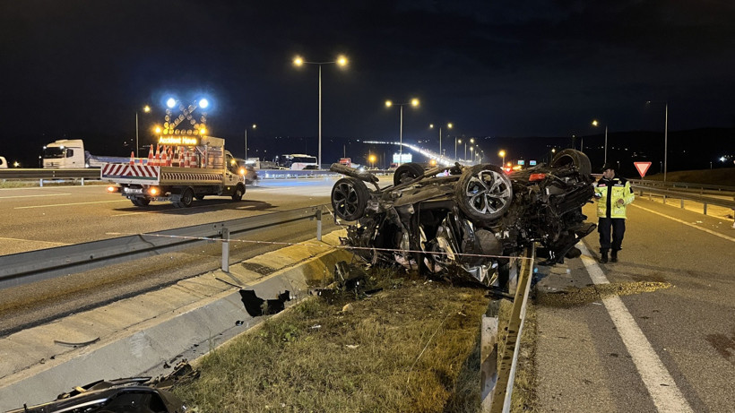 Kuzey Marmara Otoyolu’nda Korkunç Kaza! 2 Ölü, 5 Yaralı
