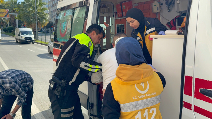 Samsun’da Motosiklet Devrildi: 2 Kişi Yaralandı