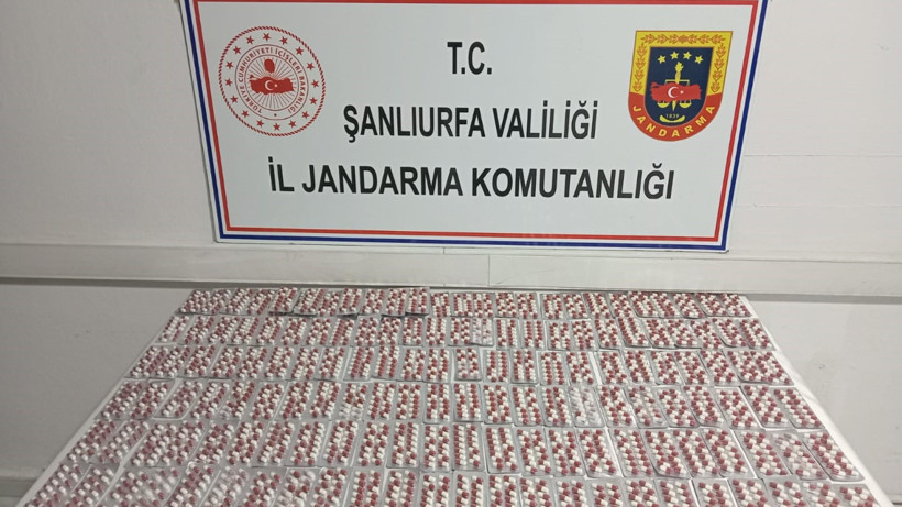 Şanlıurfa’da 2 Bin 128 Uyuşturucu Hap Ele Geçirildi