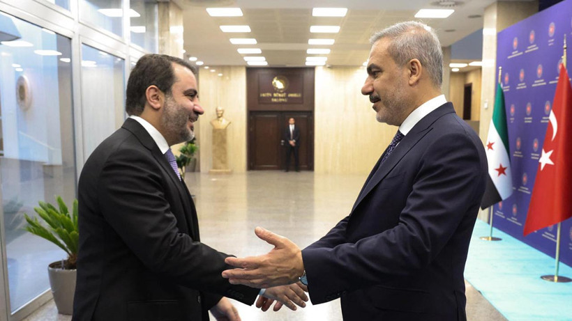 Ankara'da Kritik Temas: Bakan Fidan ile Şeybani Bir Araya Geldi