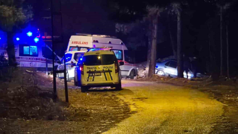 Bilecik’te Kontrolden Çıkan Otomobil Dehşet Saçtı: 2 Yaralı