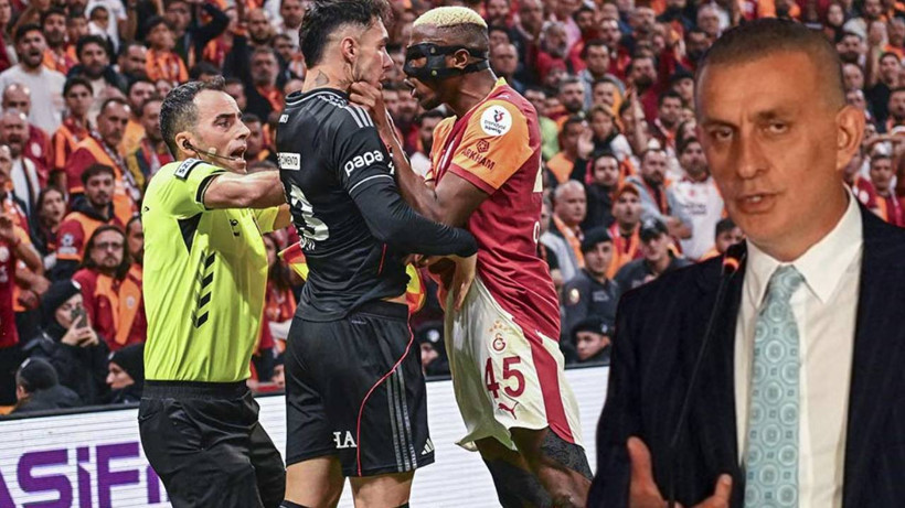 TFF Galatasaray Beşiktaş Derbisi Kararını Açıkladı: O İsimler Yandı: Dev Cezalar Yolda